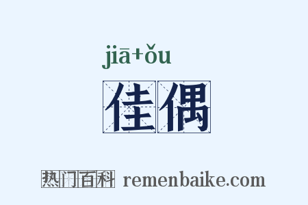 佳偶是什么意思的图片